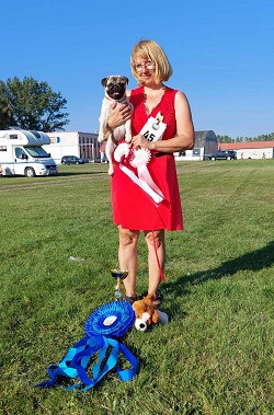 MTBE: Puppy Club Winner,  Minor Puppy BEST IN SHOW   
